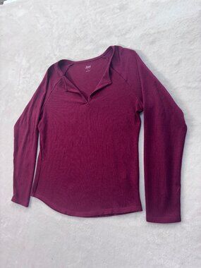 Jenni Women's Red Shirt --- Size: Large --- Great Condition!!